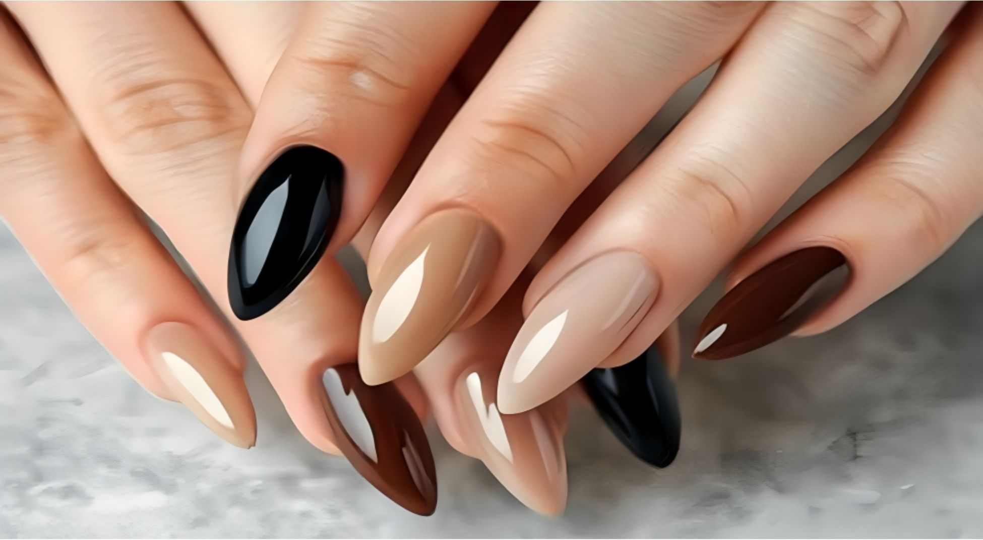 How To Get The perfect Light Brown Nails Color Backstageviral.com